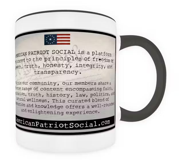 American Patriot Social Coffee Mug